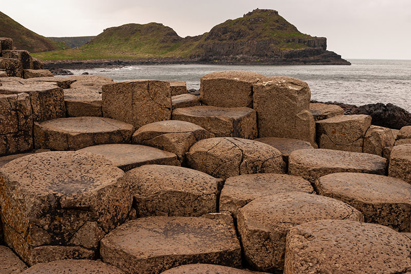 Giants Causeway, part of the National Trust, County Antrim, Northern Ireland.